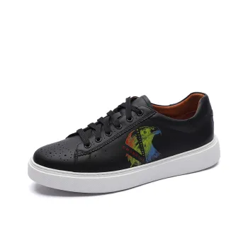 CHARRIOL Low Top Skateboard Shoes Men's Black