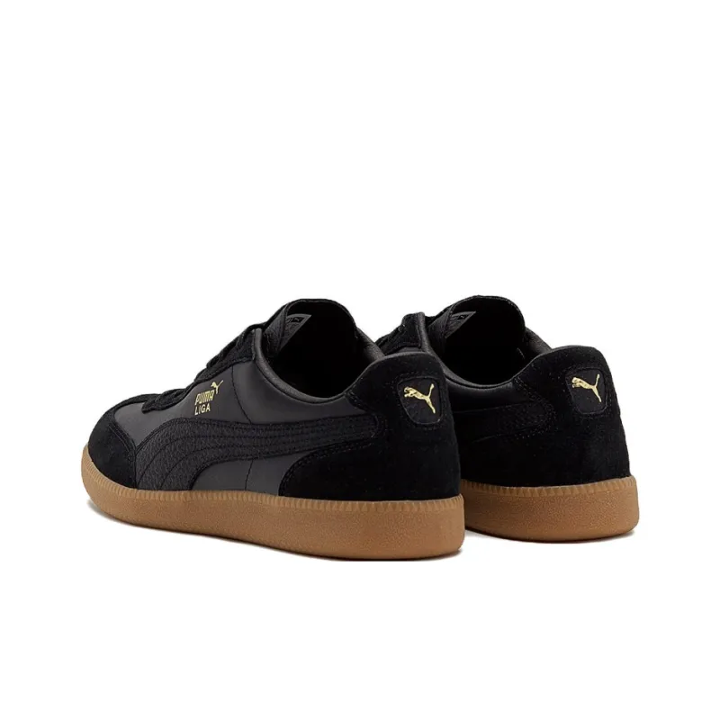 PUMA Liga Leather Retro Shoe Black-3