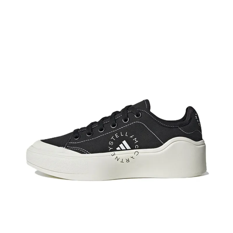 Adidas By Stella McCartney Court Shoes 'Core Black Off White' Women's-0