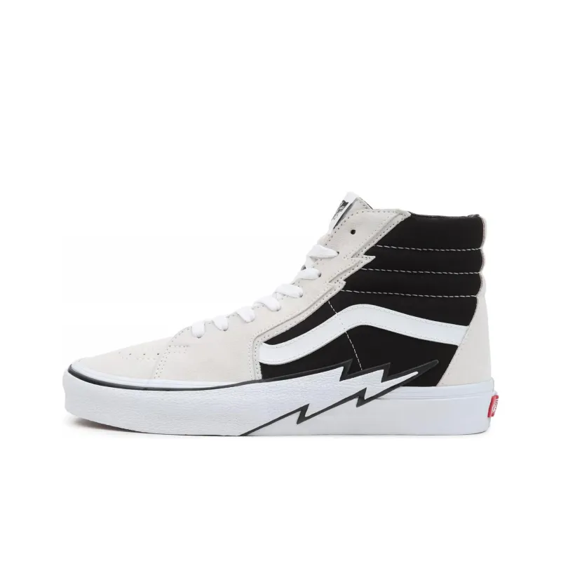 Sk8 Vans Hi 'Bolt Antique White Black'-0