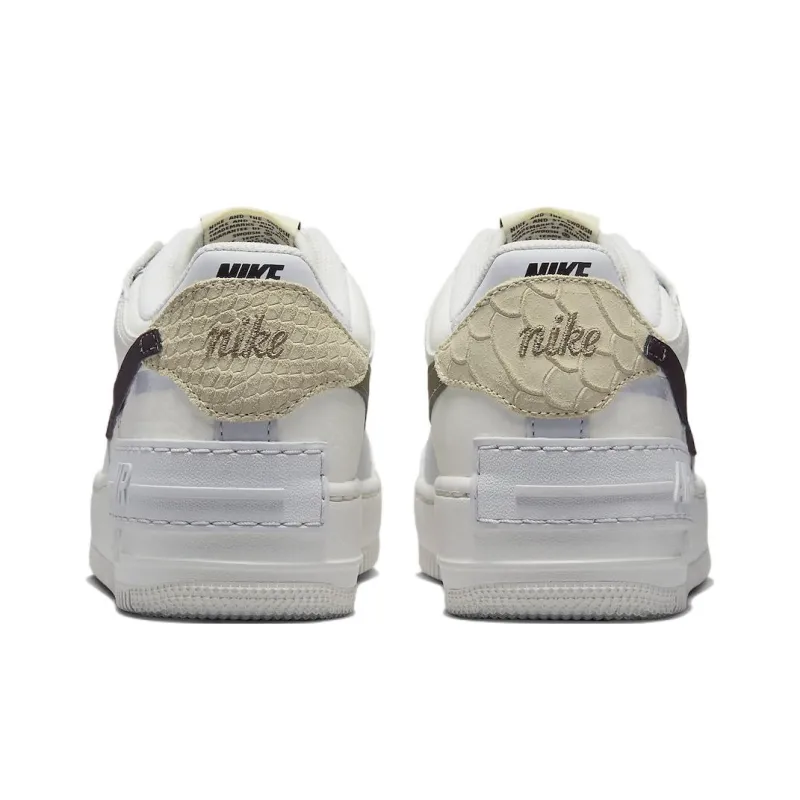 Nike Air Force 1 Low Shadow Sail Earth Python Women's-4