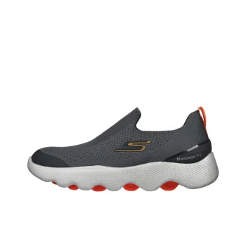 Skechers Go Walk Massage Fit Anti-Slip Wear-Resistant Breathable Lightweight Low-Top Casual Shoes Men's Gray