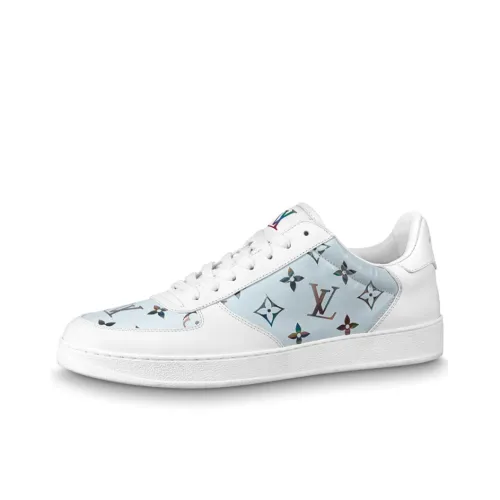 LOUIS VUITTON Rivoli Skateboard Shoes Men Low-Top White