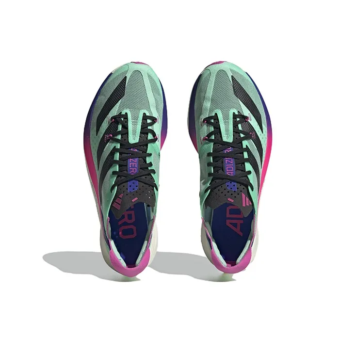adidas Adizero Adios Pro 3 Shoes Pulse Mint / Lucid Blue-4