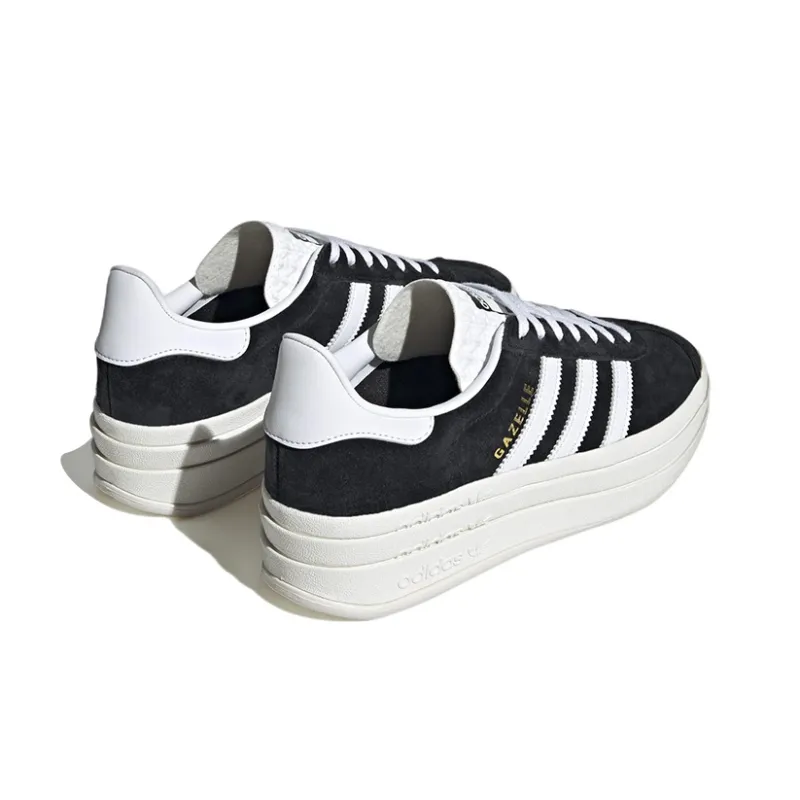 Adidas Gazelle Bold Core Black White Women's-3