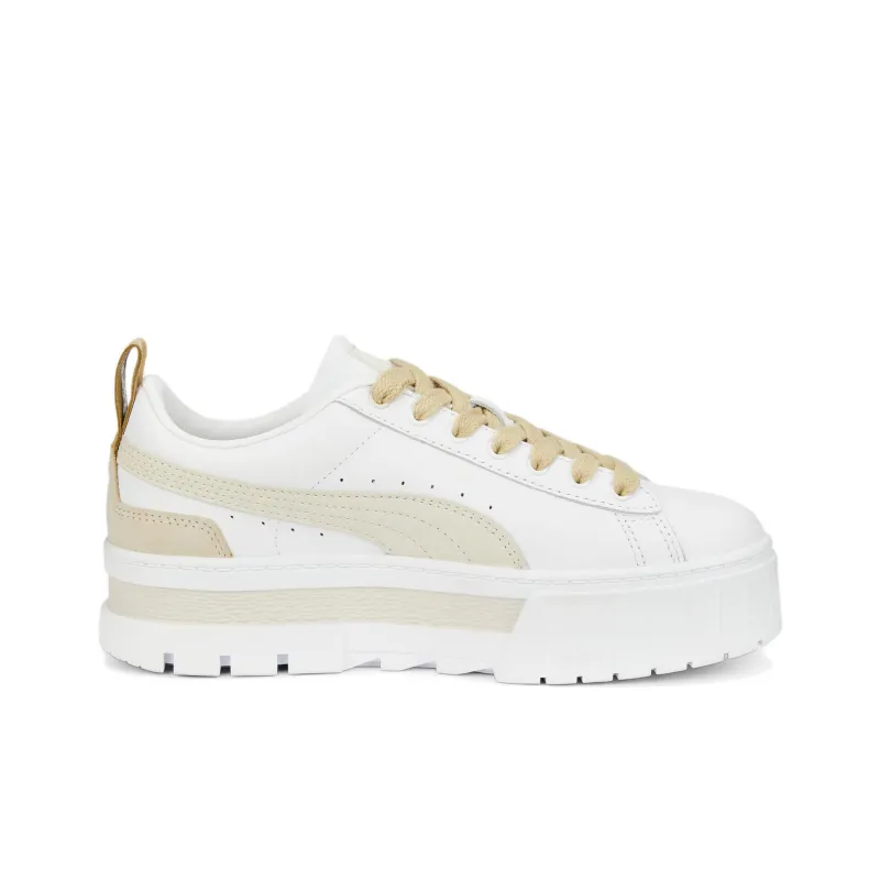 PUMA Mayze Luxe 'White Pale Khaki' Women's-1
