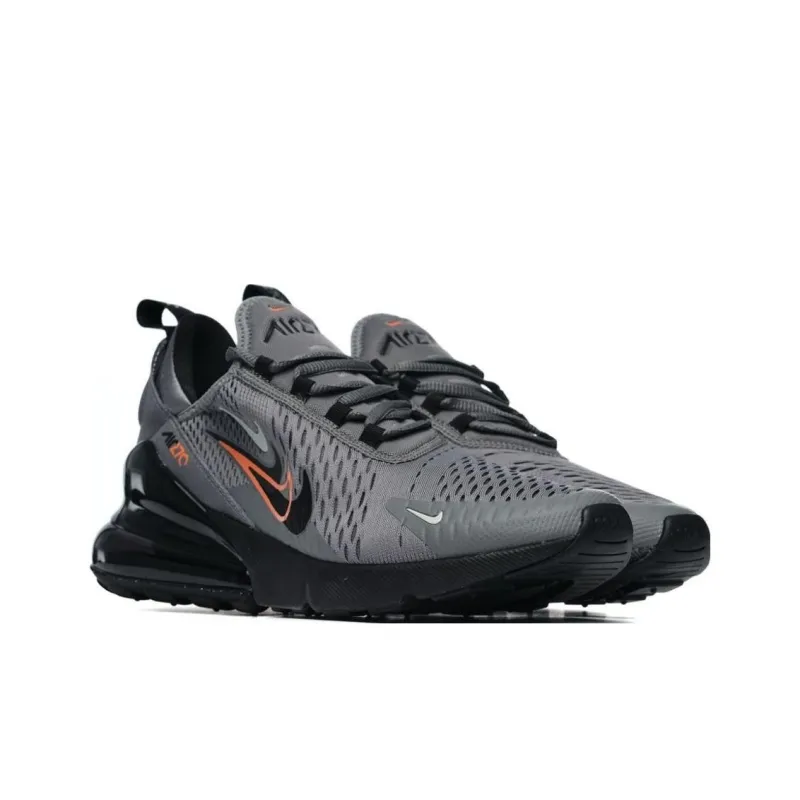 Nike Air Max 270 "Multi-Swoosh - Smoke Grey Mandarin"-2