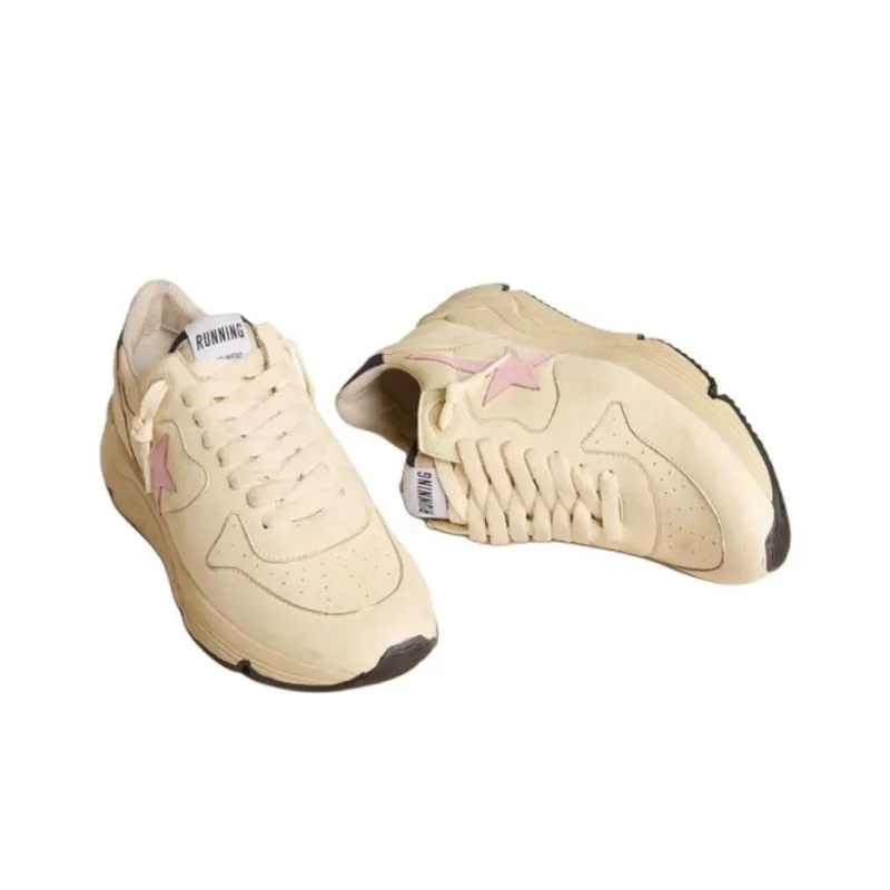 Golden Goose Running Sole Low Top Casual Shoes Women's Pink-2