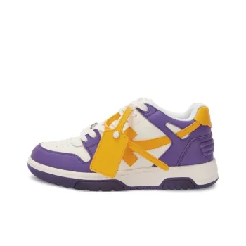 OFF WHITE Out Of Office Stylish Skateboarding Shoes Men's Purple