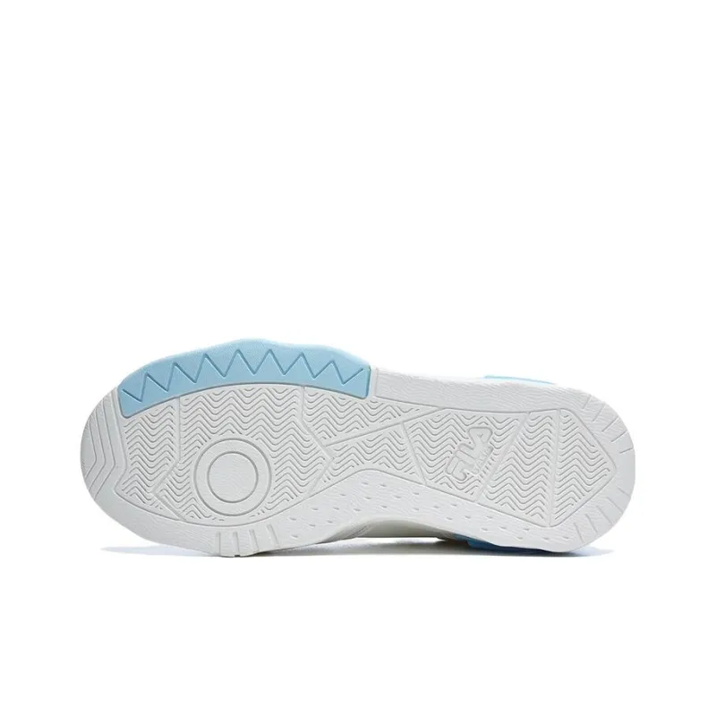 FILA FUSION KICK Wave Bottom Sneakers Skateboard Shoes Men Low Top White Blue-5