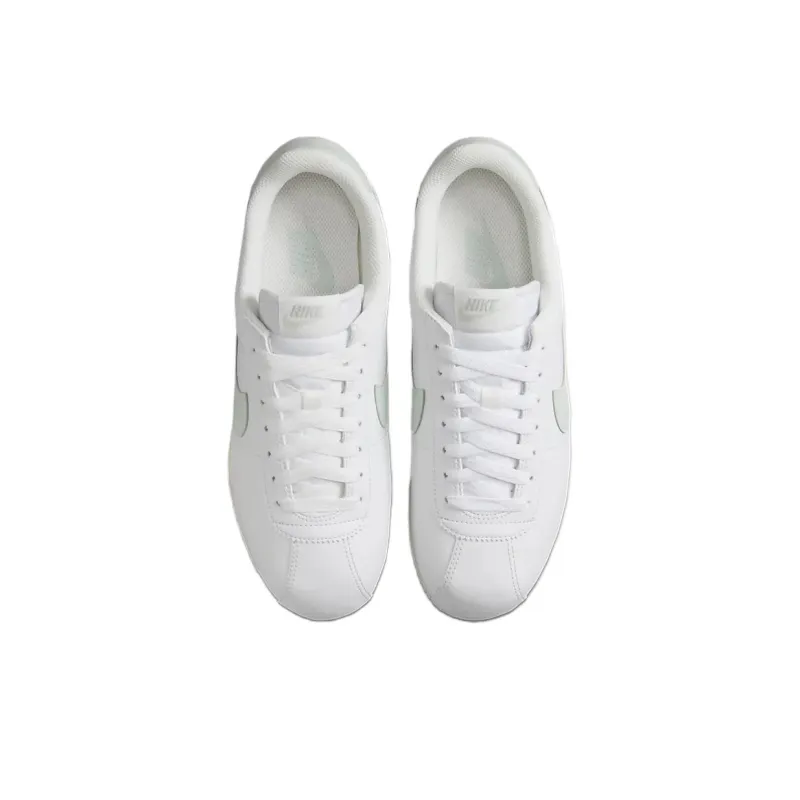 Nike Cortez Leather Summit White Light Silver Women's-3