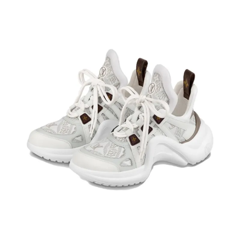 LOUIS VUITTON Archlight 1.0 Sneakers 'Beige With Monogram' Women's-1