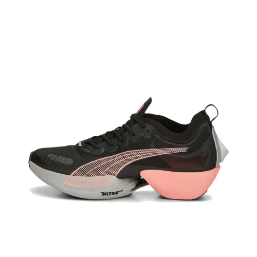 Puma Women's Fast-R Nitro Elite Carbon 'Black Carnation Pink'