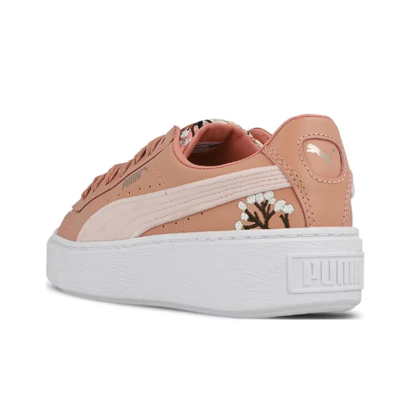 PUMA Platform Hyper Embroidered Lace Up Women's-4