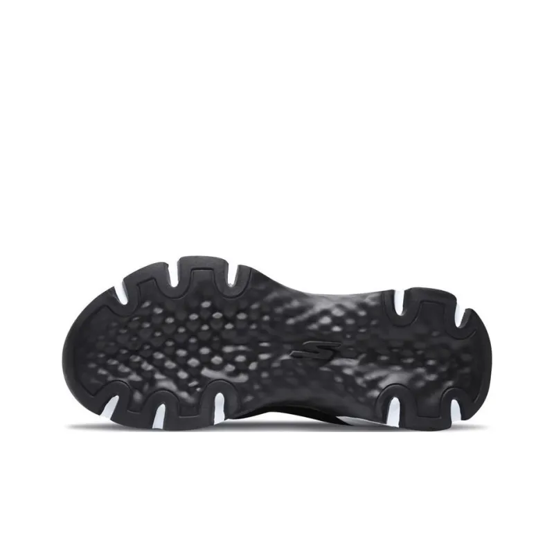Skechers Bora Anti-Slip And Wear-Resistant Breathable Low-Top Sports Casual Shoes Women's Black White-3