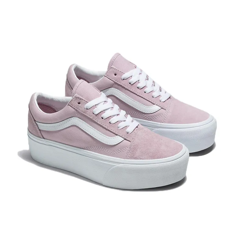 Vans Old Skool Stackform 'Pink White'-1