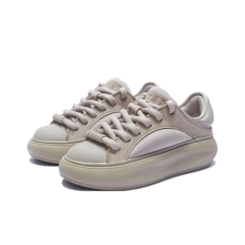 LiNing Yun You C4D Anti Slip And Wear Resistant Breathable Low Top Sports Casual Shoes Women's Gray-2