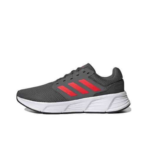 Adidas Galaxy 6 Running Shoes Men Low-Top Gray/Red