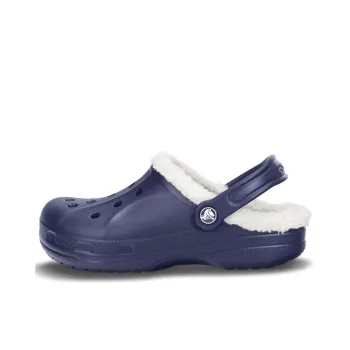 Crocs Classic Clog Crocs Stay Warm Wear Resistant Navy Blue Unisex Slippers