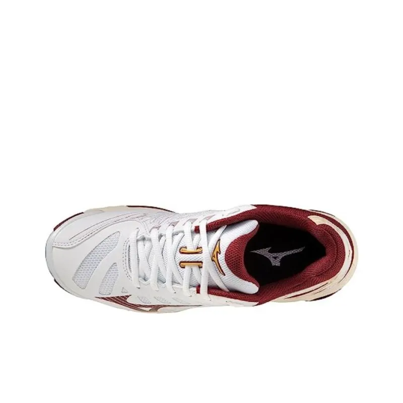 Mizuno Wave Voltage 'White Wine Red'-3