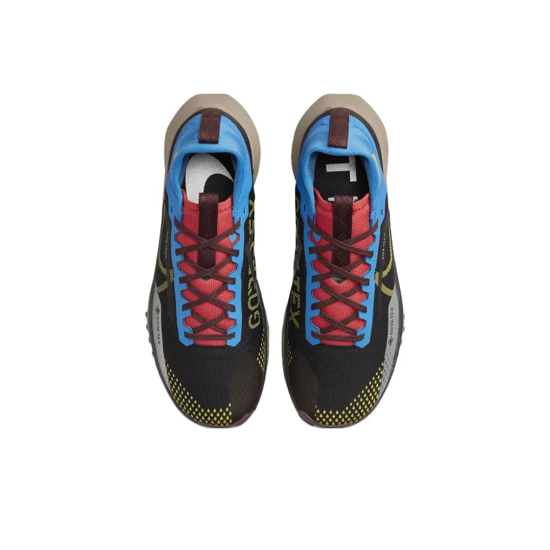 Nike React Pegasus Trail 4 Gore Tex Black Vivid Sulfur Blue-3