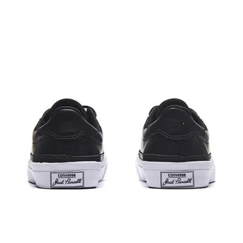 Converse Jack Purcell 2 Slip Resistant, Abrasion Resistant, Lightweight Low Top Skateboard Shoes Unisex Black-3