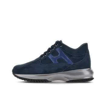 HOGAN Interactive Low-top Suede Sneakers