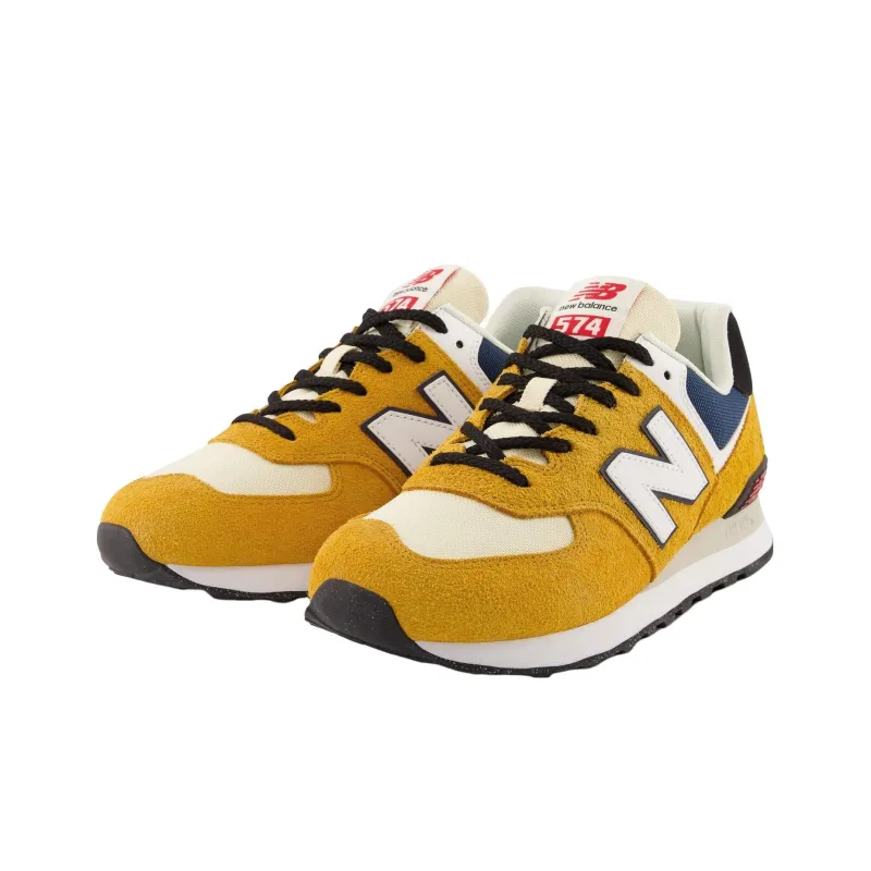 New Balance 574 Yellow Grey-2