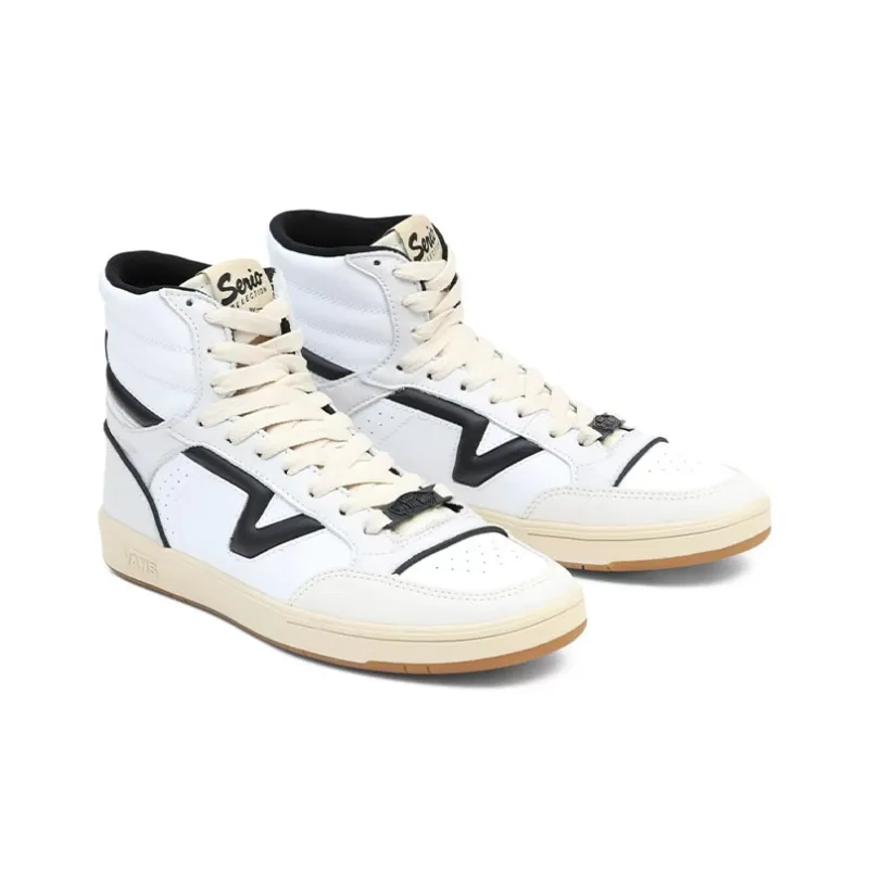 Lowland Vans High Cc Jmp 'Serio Collection White Black'-2