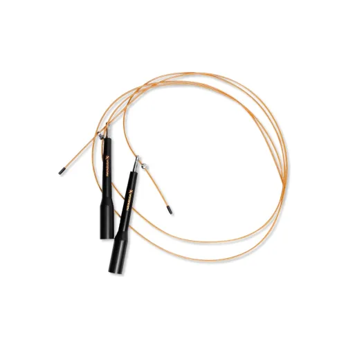 HAYABUSA Professional Racing Non Countable Jump Ropes Adults Steel Wire Rope, Stainless Steel Controller 3m Black Gold