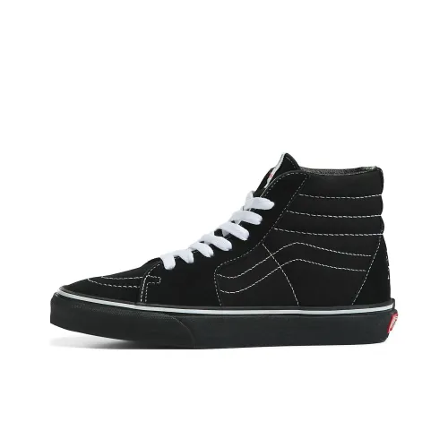 Vans SK8 Skateboard Shoes Unisex High-Top Black/White