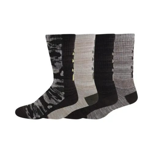 Dickies Mid-Calf Socks Men's 4 Pack Khaki