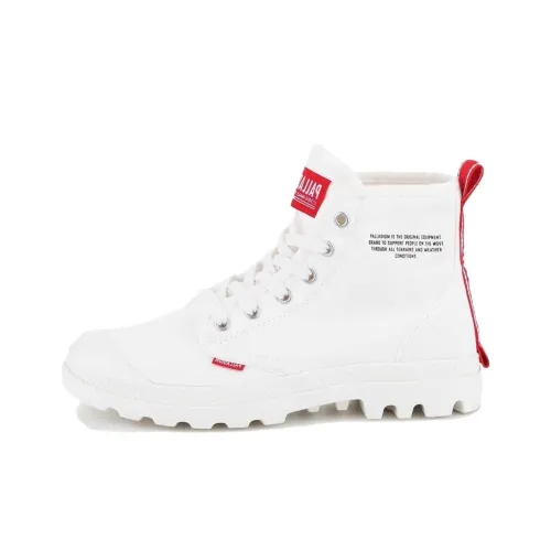 Palladium Pampa Martin Boots Unisex White