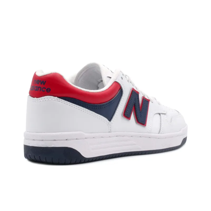 New Balance 480 White Indigo Red-3