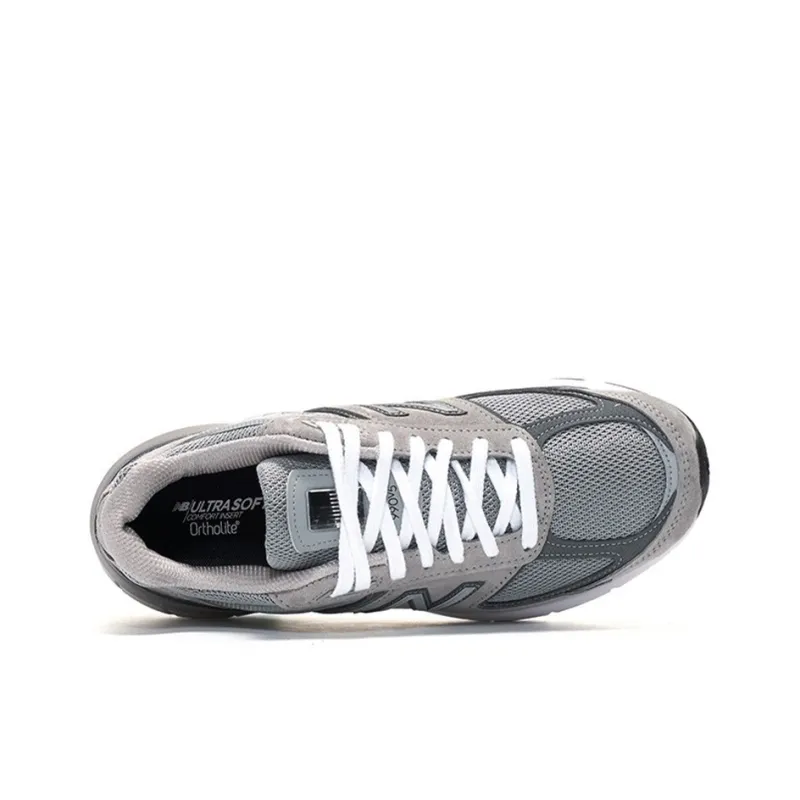 New Balance NB 990 V5 Low Top Running Shoes Women's Gray D Width-2