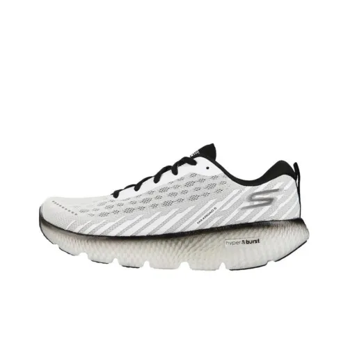 Skechers GO Run Max Road 5 Running Shoes Men Low-Top White/Black