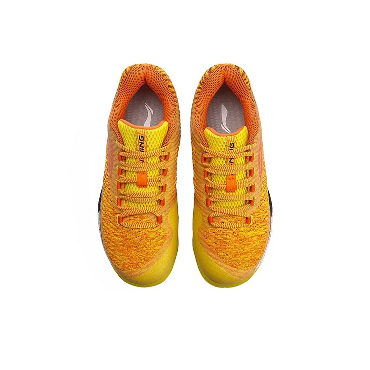 LiNing Pioneers Cushioning Rebound Low-Top Running Shoes Unisex Lemon-3