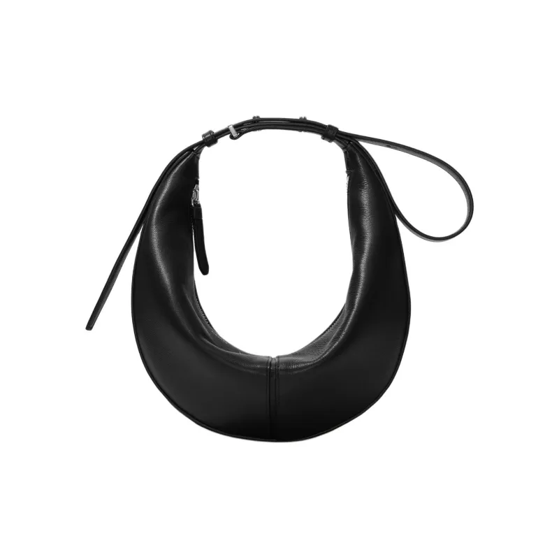 PROENZA SCHOULER Soft Leather Crossbody Shoulder Bags Women's Black-3