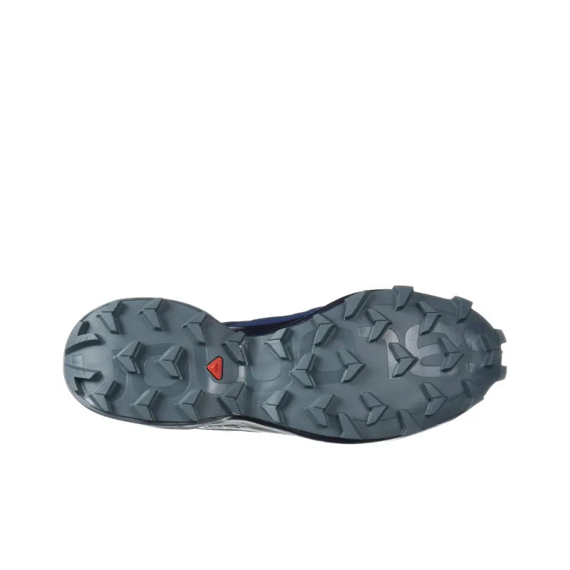 SALOMON CROSS Non slip And Sweat wicking Low Top Outdoor Shoes Unisex Dark Blue-4