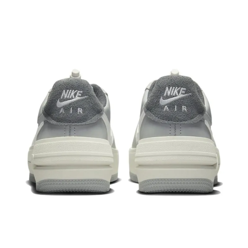 Nike Air Force 1 PLT.AF.ORM Lv8 'Grey White' Women's-3