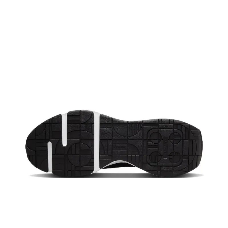 Nike Air Max Intrlk Black Metallic Silver Women's-5