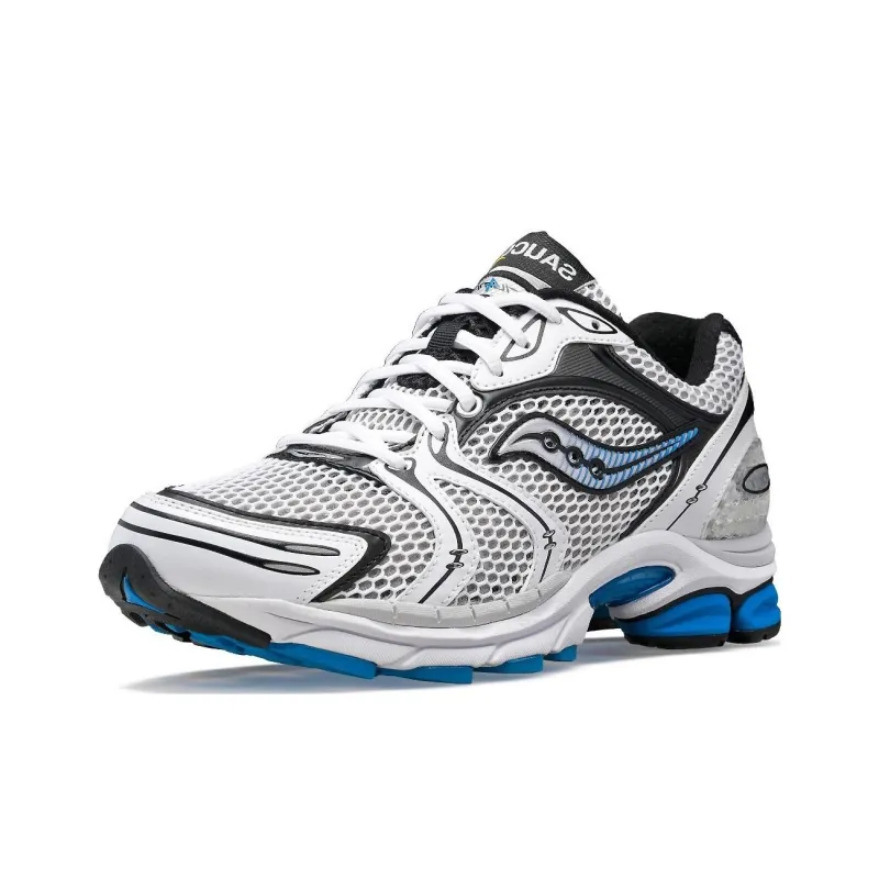 Saucony ProGrid Triumph 4 White Silver Blue-2