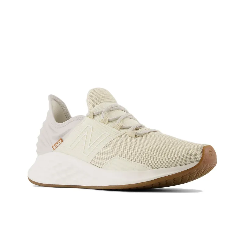 New Balance Fresh Foam Roav Anti-Slip Wear-Resistant Low-Top Running Shoes Beige Gray Yellow-2