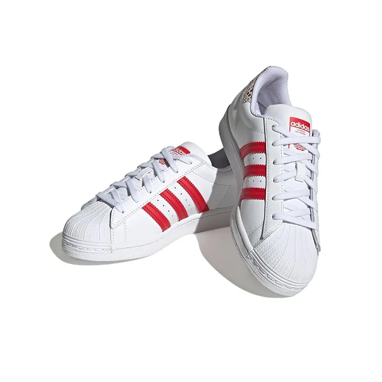 Adidas Superstar White Snakeskin Women's-2