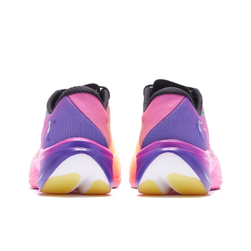 QIAODAN F\PB3.0 Anti Slip And Wear Resistant Lightweight Low Top Running Shoes Men's Purple Pink-2
