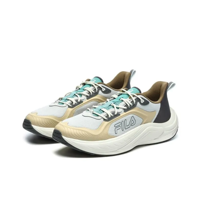 FILA WOLF Anti Slip And Wear Resistant Breathable Low Top Casual Shoes Men's Nightfall Gray-2