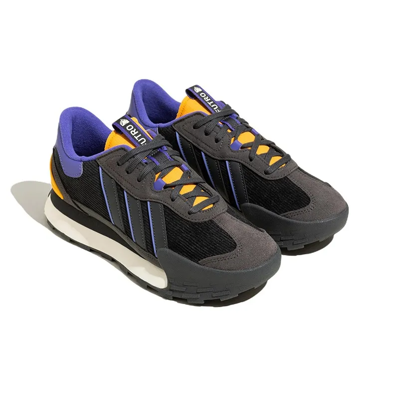 adidas neo Futro Mixr Black Yellow Purple-2