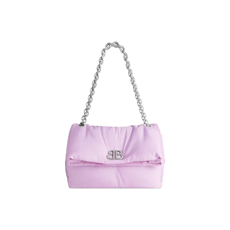 Balenciaga Nylon Handbag Shoulder Bag Women's Lavender-0
