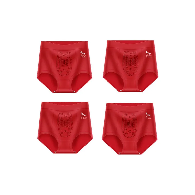 RED DRAGONFLY Cotton Panties Women's 4 Pack Box-0
