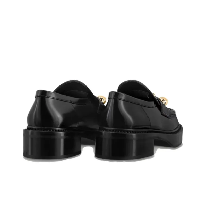 LOUIS VUITTON LV Academy Loafers Women's Black-3